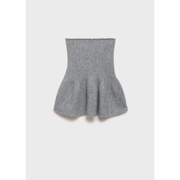 Mango Strapless Knitted Top - S - Picture 1 of 7